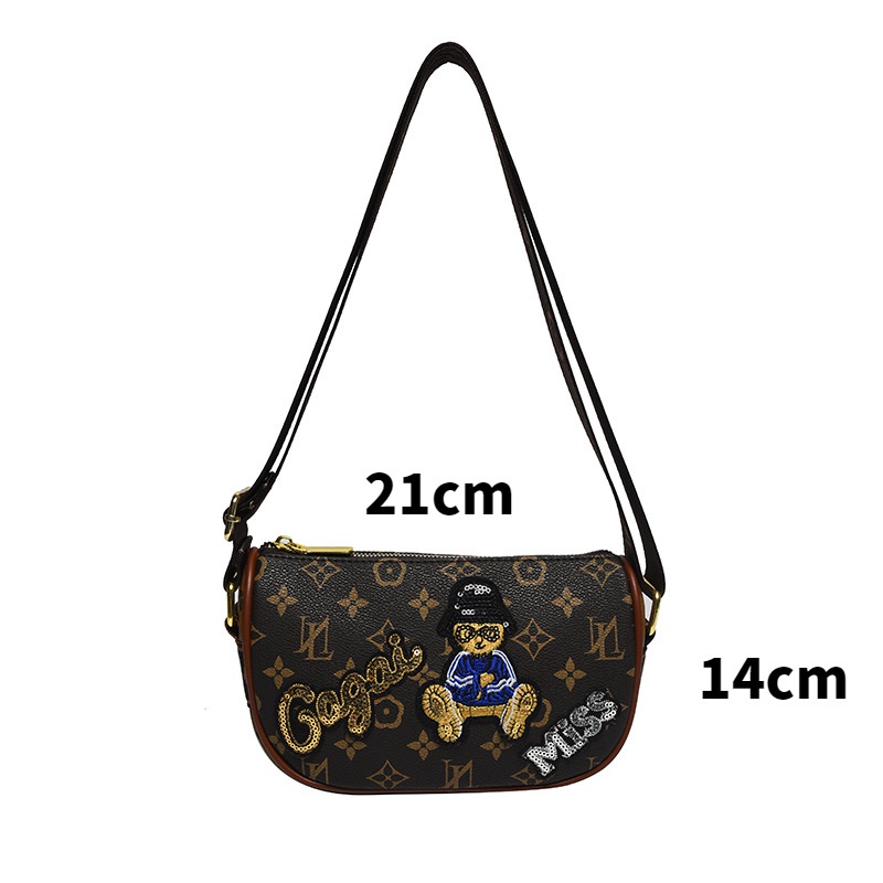 Túi Đeo Chéo Dáng Vuông Nhỏ Phong Cách Retro Thời Trang 2023 Cao Cấp Cho Nữ nhà Mibon