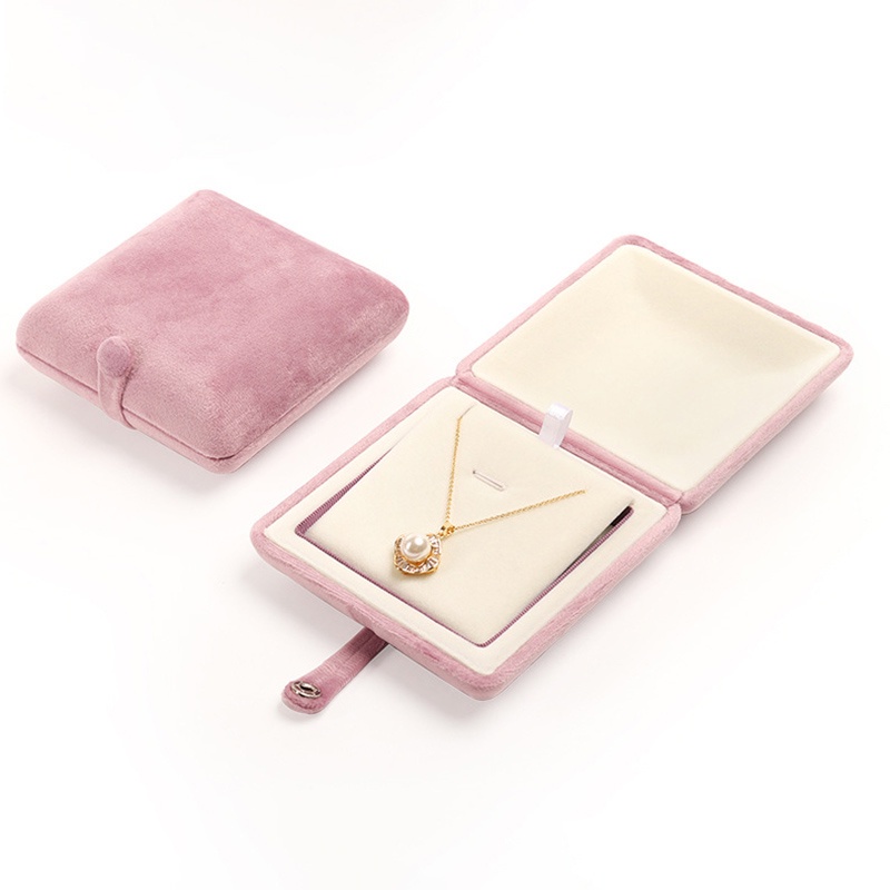 Hộp Đựng Trang Sức Bằng Vải Dạ Tiện Dụng