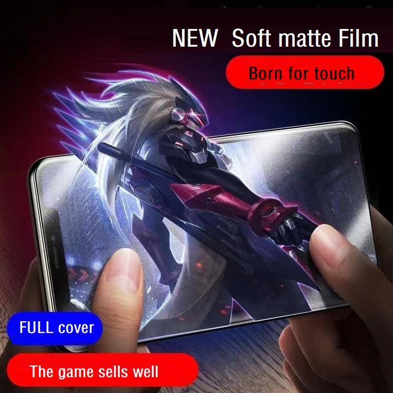 Bộ 2 Phim Dán Hydrogel Mặt Nhám Cho iPhone 14 13 12 11 Pro MAX Plus 7 8 6 6S Plus SE 2022 2020 14Plus 13Mini 12Mini