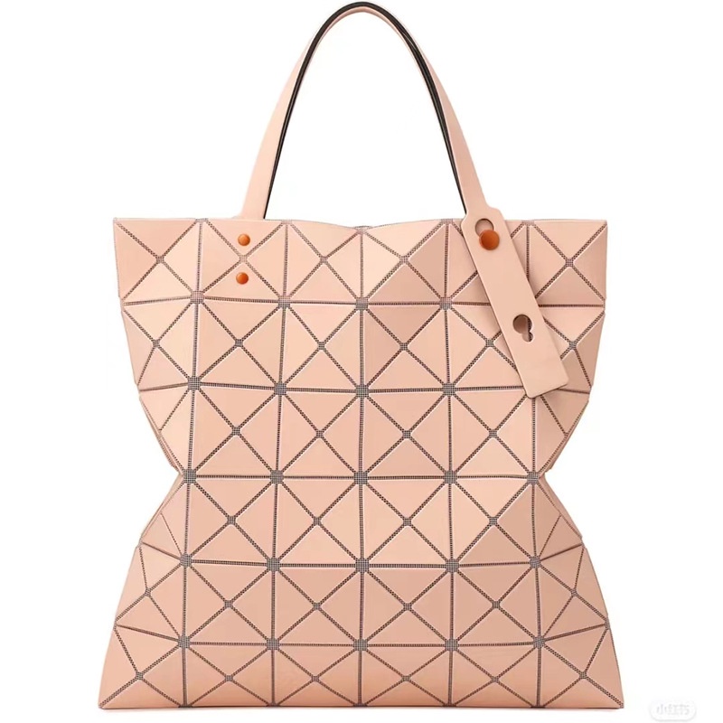 Túi Xách Hình Học Màu Trắng Sữa Phân Cực 2023 Issey Miyake March Cho Nữ