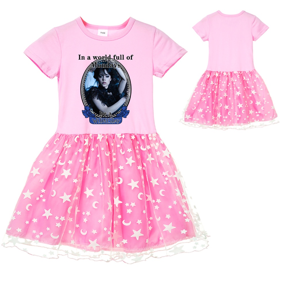 Đầm Ngắn Tay Thiết Kế Dễ Thương Cho Mẹ Và Bé