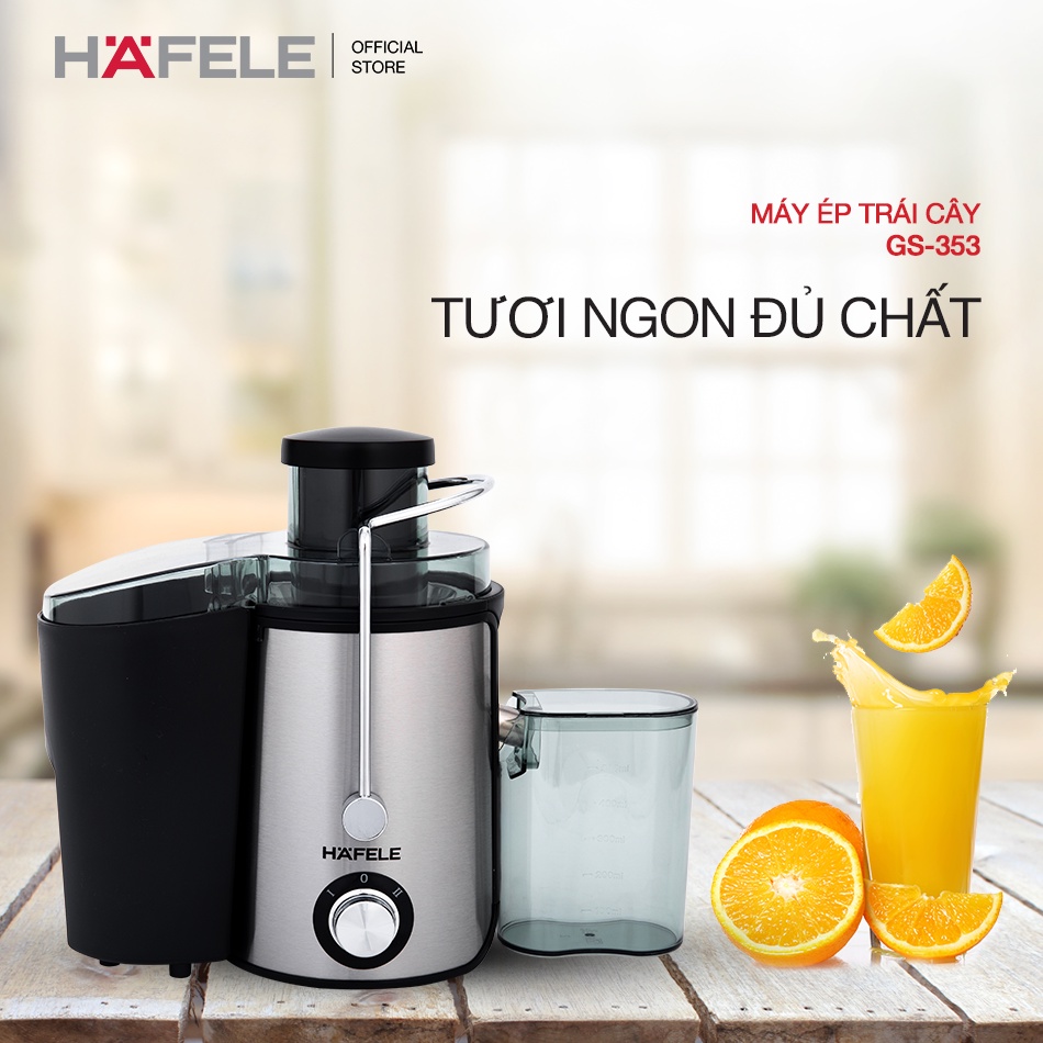 Máy Ép Trái Cây HAFELE GS-353 - Máy ép nhanh HAFELE Công Suất 400W, ép nhanh, nhiều nước