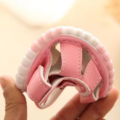 Bololo Xăng đan Công Chúa Đế Mềm Thêu Họa Tiết Xinh Xắn Cho Bé Gái 0-2 Tuổi