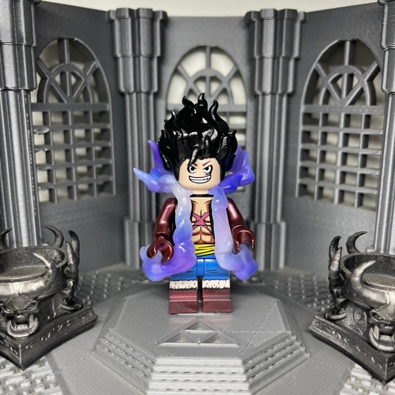 Custom minifigures: nhân vật Luffy Gear 4, Gear 5 trong đảo hải tặc onepiece