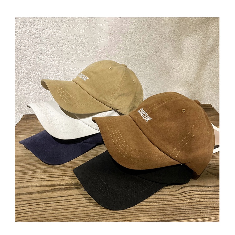 Mũ Lưỡi Trai Thêu Chữ Phong Cách Hàn Quốc Cá Tính Cho Nữ