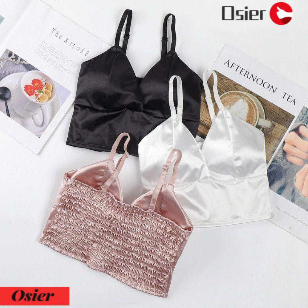 Áo Ngực Lụa Không Tay Thoải Mái 1 Cái Cho Nữ