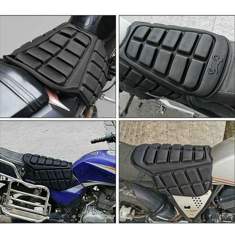 Vỏ Bọc Yên Xe Máy 3D Thoáng Khí Thoải Mái Chống Sốc Đệm lót yên Đệm Lót Yên Xe Máy Bơm Hơi Đàn Hồi