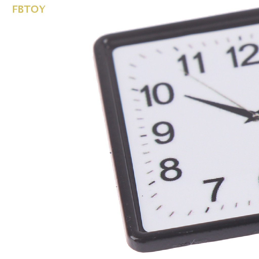 Đồng Hồ Treo Tường Trang Trí Nhà Búp Bê Tỉ Lệ 1: 12