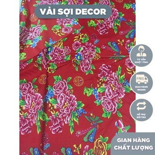 (10m x 1,6m) Vải con công loại pha sợi polyester