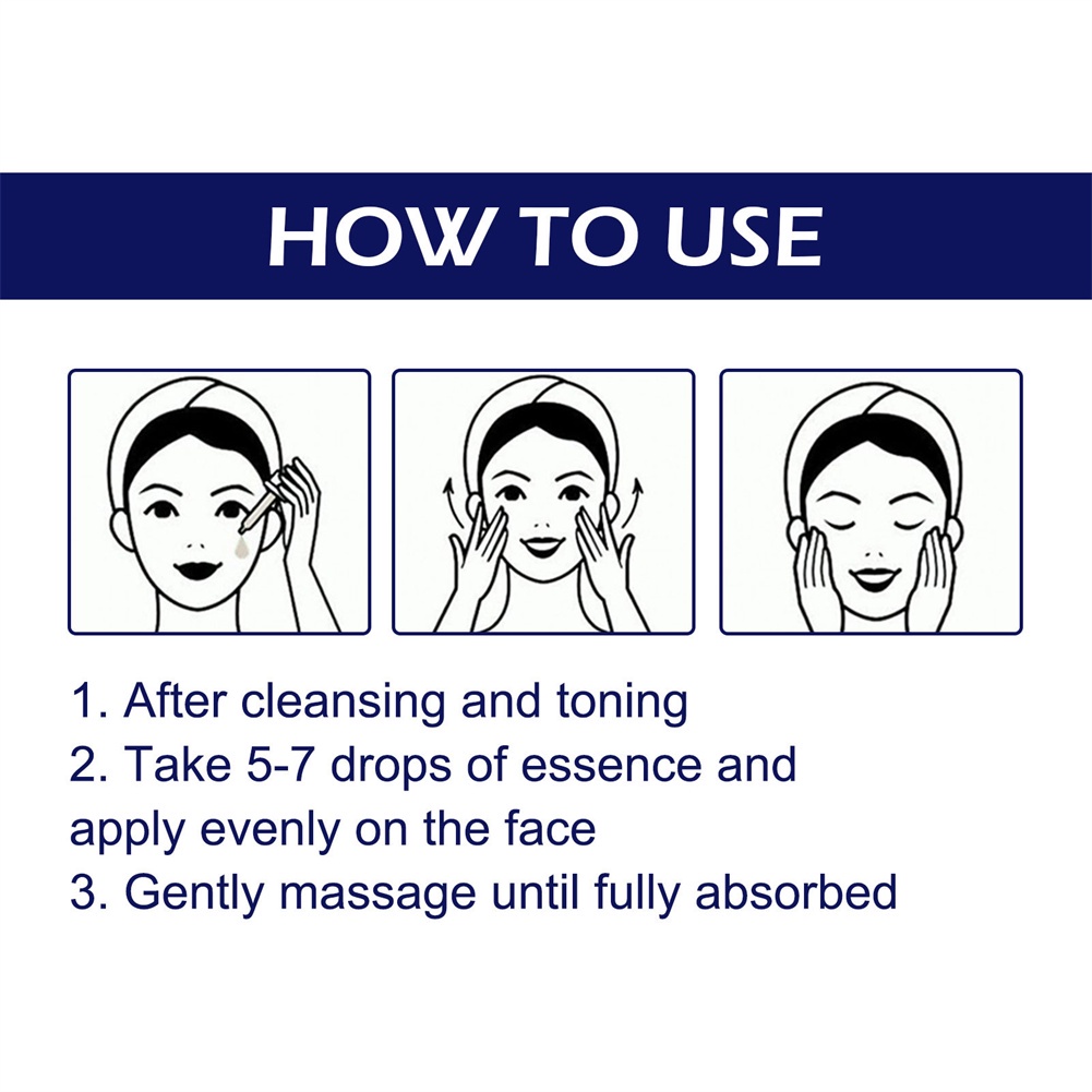 Eelhoe VC chống đường chống lão hóa tinh chất dưỡng ẩm khử Muối nếp nhăn nâng đường làm săn chắc da chống lão hóa tinh chất-ampere