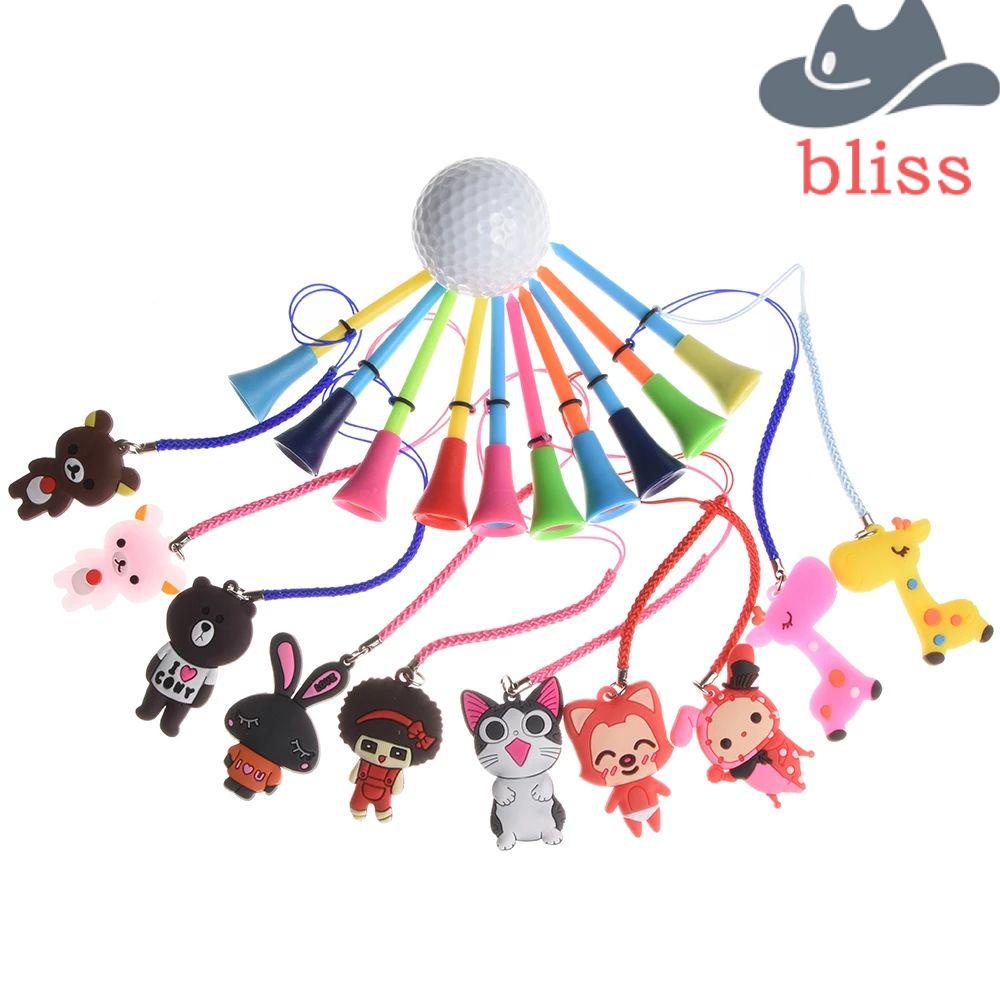 Quả Bóng Golf Bằng Cao Su PVC Bện Họa Tiết Hoạt Hình Kèm Dây Thừng Chống Mất