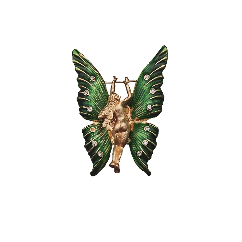 Trâm Cài Áo Kim Loại Hình Hoa Phong Cách Vintage Thanh Lịch Cho Nam Nữ