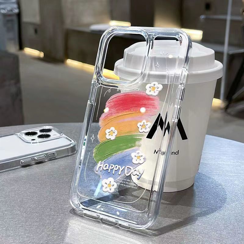 ✅Ốp Điện Thoại Mềm Họa Tiết Không Gian Hoạt Hình Màu Sắc Đơn Giản Cho Apple iPhone 13 12 14promax 11 XR MAX