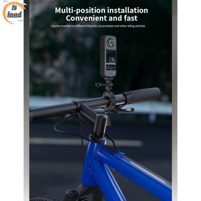 Giá Đỡ Máy Ảnh OSMO Bằng Hợp Kim Nhôm Gắn Xe Đạp Tiện Dụng