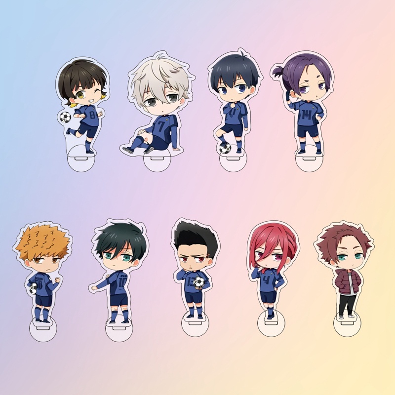 Mô Hình Nhân Vật Isagi Yoichi Bachira Chigiri Dễ Thương 10cm