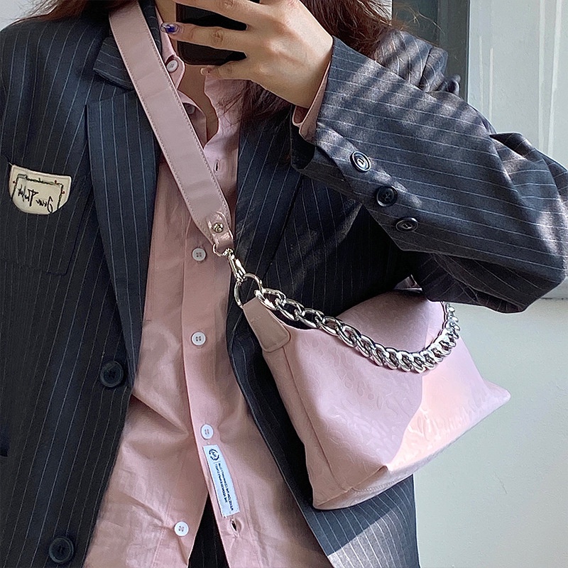 Túi Đeo Chéo Vai Bằng Da Mềm Thời Trang Sành Điệu Cho Nữ