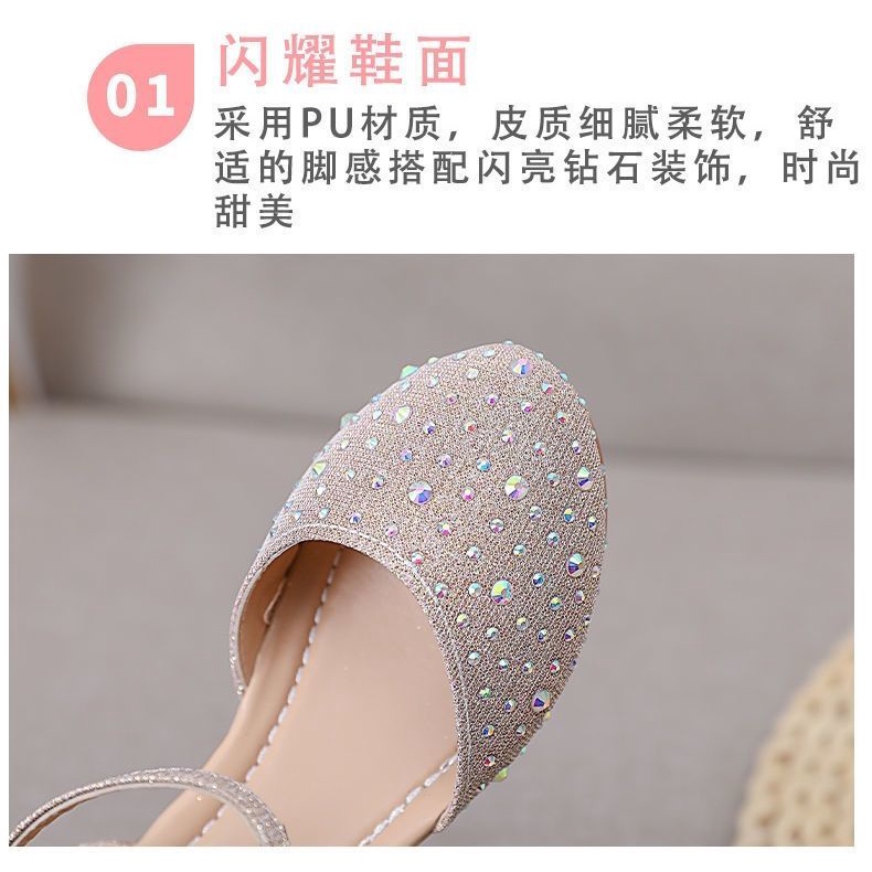 Xăng đan Đế Mềm Vừa Thời Trang Xuân Hè 2023 Cho Bé Gái