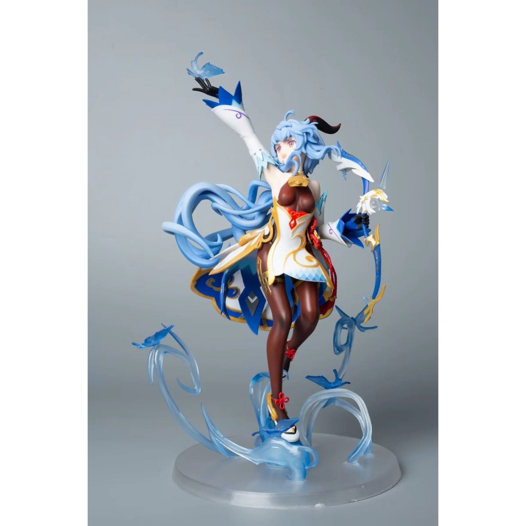 Yuanshen Ganyu Mô Hình Cung Tuần Hoàn Bướm Nhỏ Kirin Girl Có Hộp Đựng Trang Trí