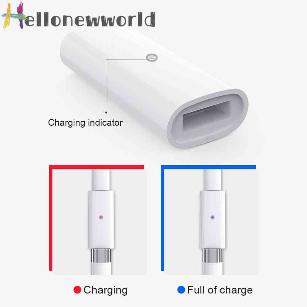Charging Adapter for Apple Pencil 1 Charger Touch Stylus Power Connector