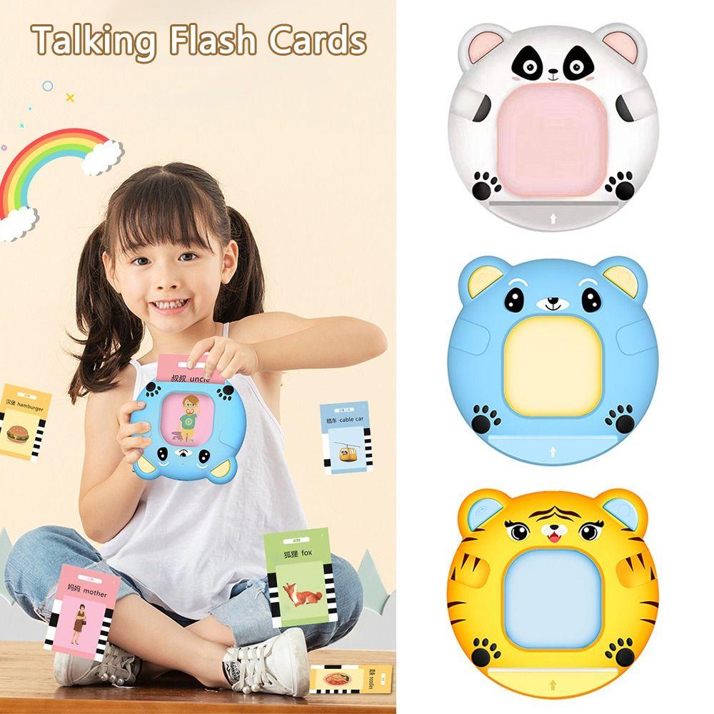 CHOOKEY Thẻ Học Tập Điện Tử Có Đèn Flash Cho Trẻ Mẫu Giáo