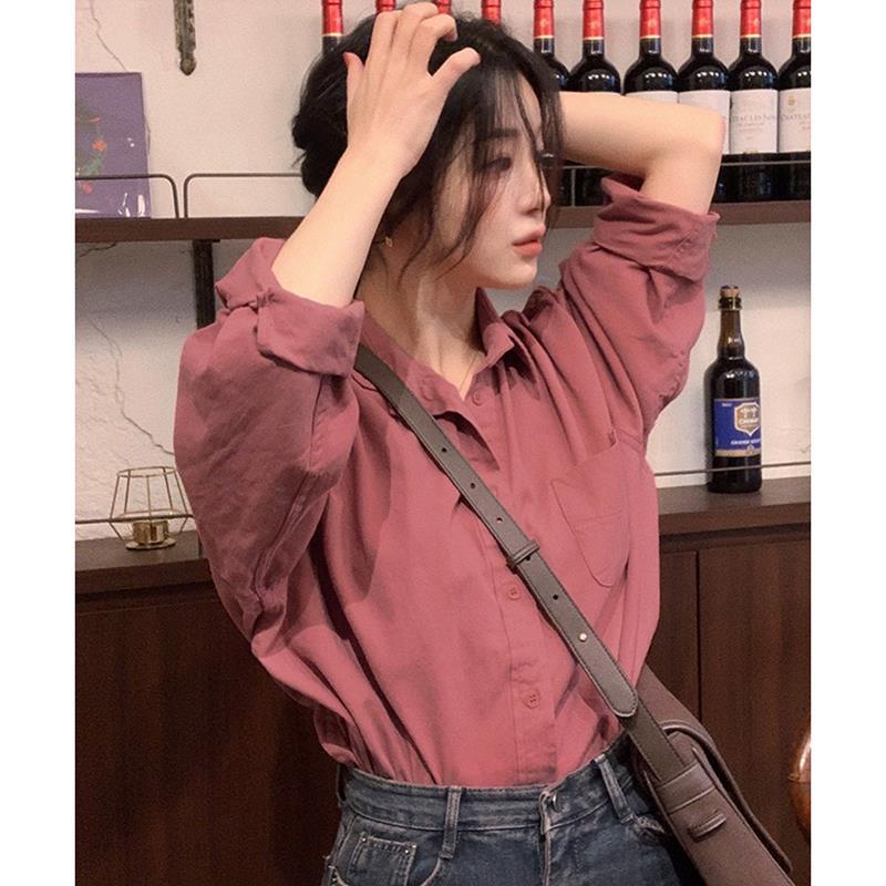 Áo Sơ Mi Thiết Kế Phong Cách Pháp Thời Trang Mùa Xuân 2023 Mới Cho Nữ