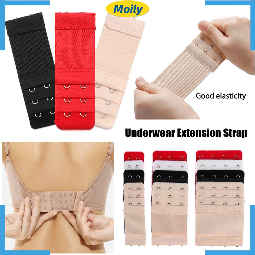 Set 1/3 đai mở rộng bra với 2/3/4 móc tiện dụng cho nữ