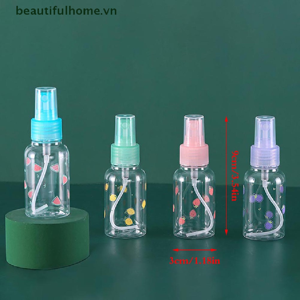 Chai Rỗng 25ml Bằng Nhựa Trong Suốt Dùng Đựng Mỹ Phẩm Khi Đi Du Lịch