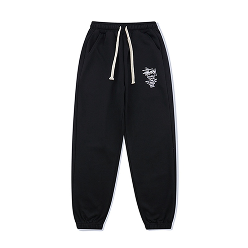Quần Legging Thể Thao Dáng Rộng Dây Rút Thời Trang Cho Cặp Đôi