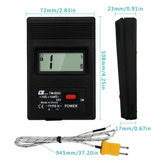 ✿vivi✿Temperature Meter LED Digital TM902C Household Temperature Controller