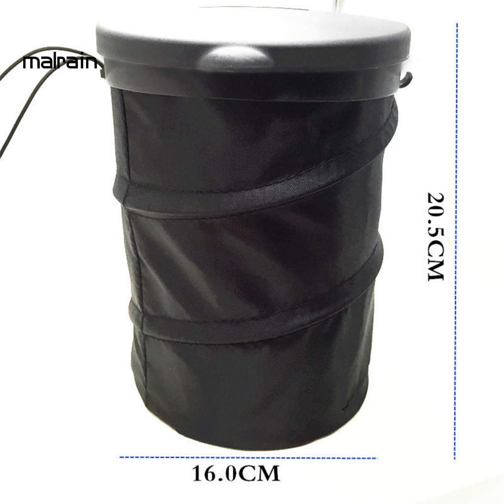 Túi Đựng Rác Có Nắp Thiết Kế Nhỏ Gọn Tiện Dụng Cho Xe Hơi