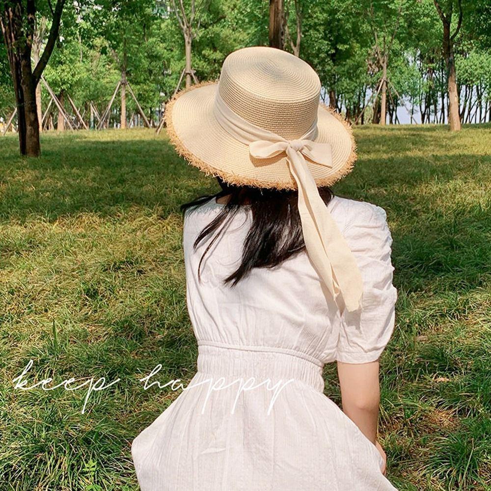 Mũ Cói Chống Nắng Phong Cách Anh Quốc Thời Trang Mùa Hè
