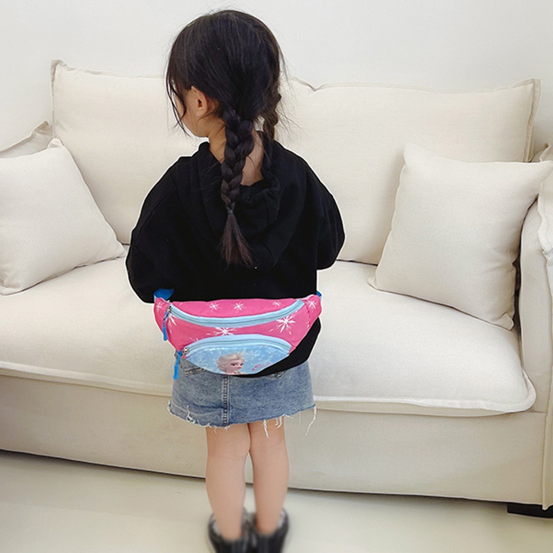 Khung Thành Cho Bé Chất Lượng Cao❤Túi Đeo Chéo Ngực Siêu Nhẹ In Họa Tiết Hoạt Hình Dễ Thương Cho Bé