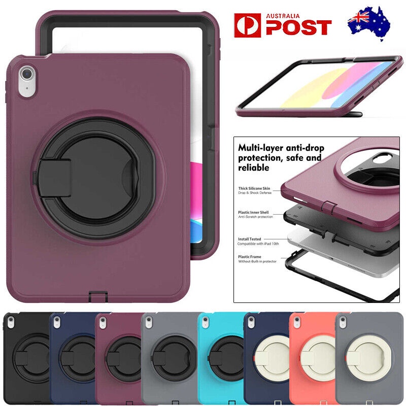 Ốp Máy Tính Bảng Bằng Nhựa Chống Sốc Cho iPad Mini Air 3 4 5 6 Pro 10.2 "10.5" 10.9 "11" 7th 8th 9th 10th Gen 2020 2022