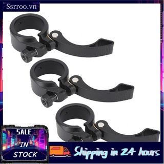 Ssrroo Quick Release Seatpost Clamp 3PCS Seatpost Clamp 40mm Accessory Bicycle