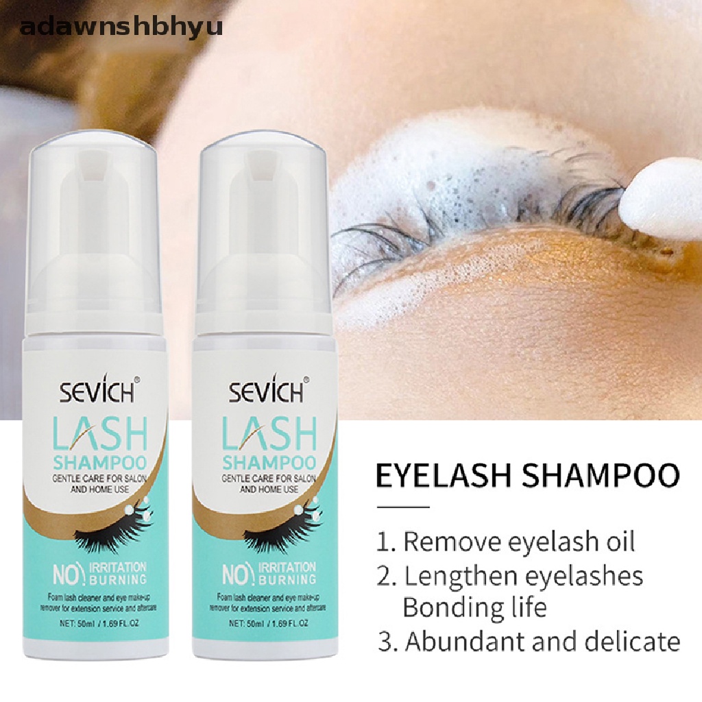 1 Bộ Dụng Cụ Vệ Sinh Lông Mi Giả adawnshbhyu Tiện Dụng