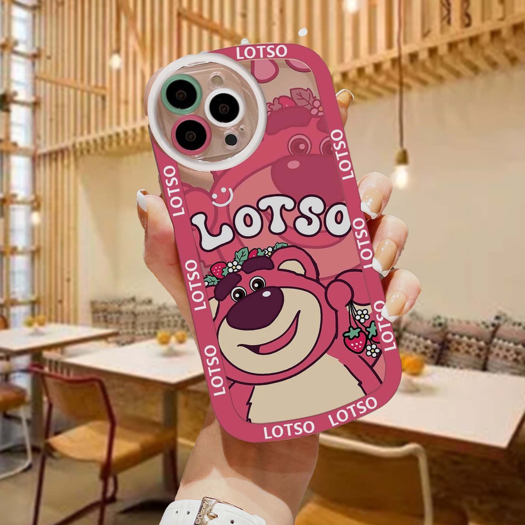 Ốp lưng iphone trong bo tròn  LOTSO 6/6s/6splus/7/7plus/8/8plus/x/xr/xs/11/12/13/14/pro/max/plus/promax BVC1000