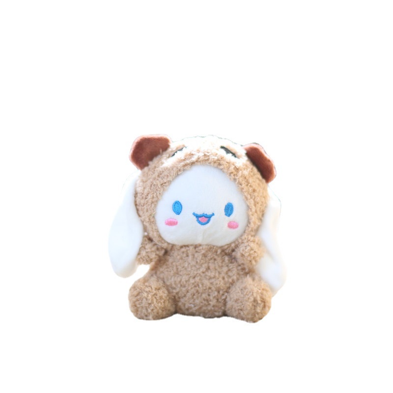 SANRIO Móc Khóa Hình Thỏ Cinnamoroll Nhồi Bông Đáng Yêu