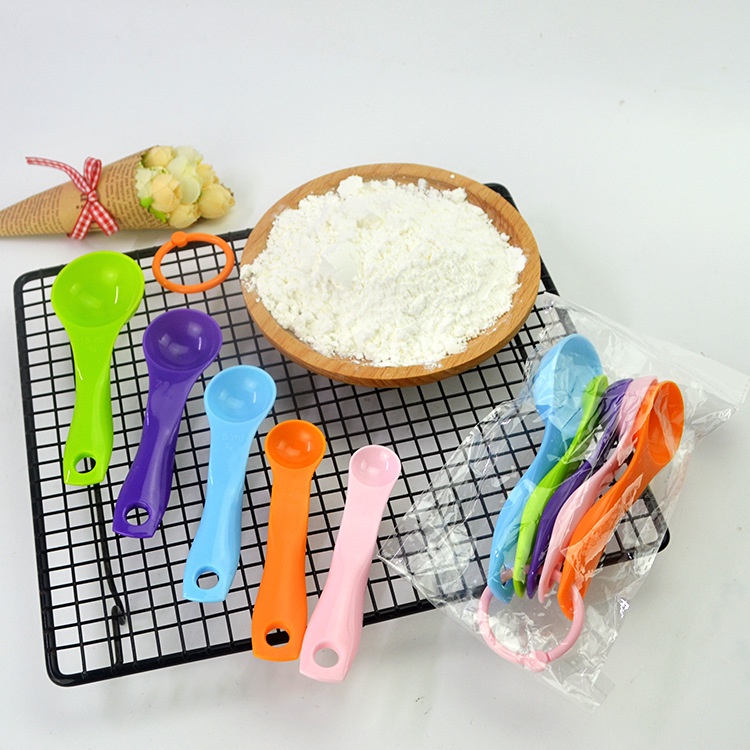 Bộ 5 thìa đong định lượng phục vụ bé ăn dặm Zammi Phân Phối Chính Hãng Dụng Cụ Ăn Dặm Tiện Ích