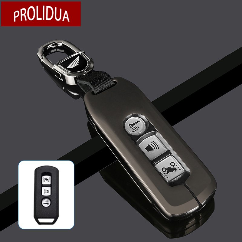 Vỏ Bảo Vệ Chìa Khóa Bằng Kim Loại Cho Honda SH PCX 150 Mode Cub 125 Adv Forza350 Forza300 ADV150 SH125i 2022 2023