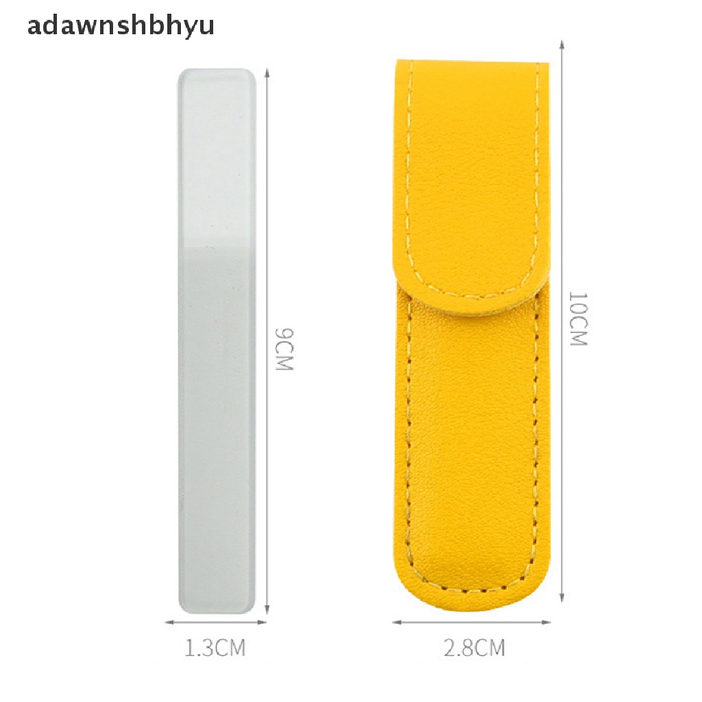 Dụng Cụ Dũa Móng Tay Hai Mặt Bằng Nano Và Da Tiện Dụng