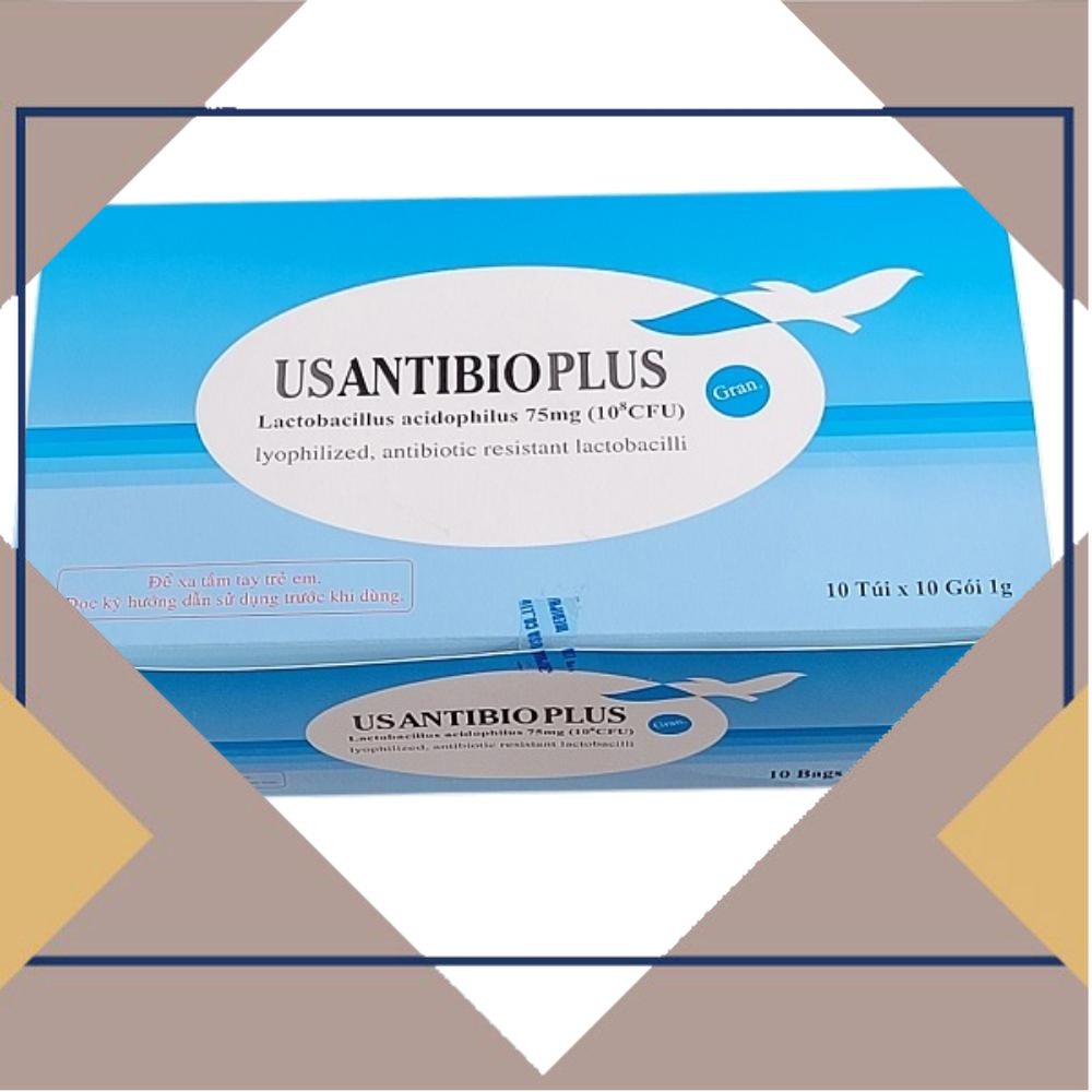 Usantibiophar Mediphar - Bổ sung lợi khuẩn Hộp 100 gói [ Chính Hãng ]