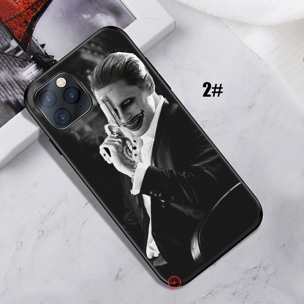 Ốp Điện Thoại Silicon Dẻo In Hình Joker Mini Cho iPhone 12 13 Pro X XS Max Li56