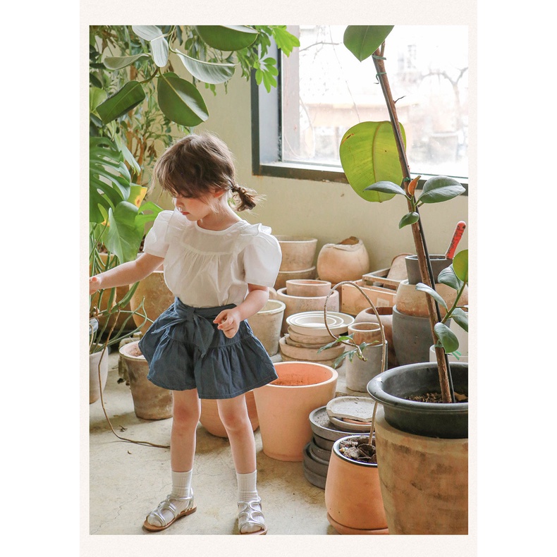 Áo Thun Cotton Mỏng Cổ Vuông In Họa Tiết Hoa Phong Cách Phương Tây Thời Trang Mùa Hè 2023 Cho Bé Gái