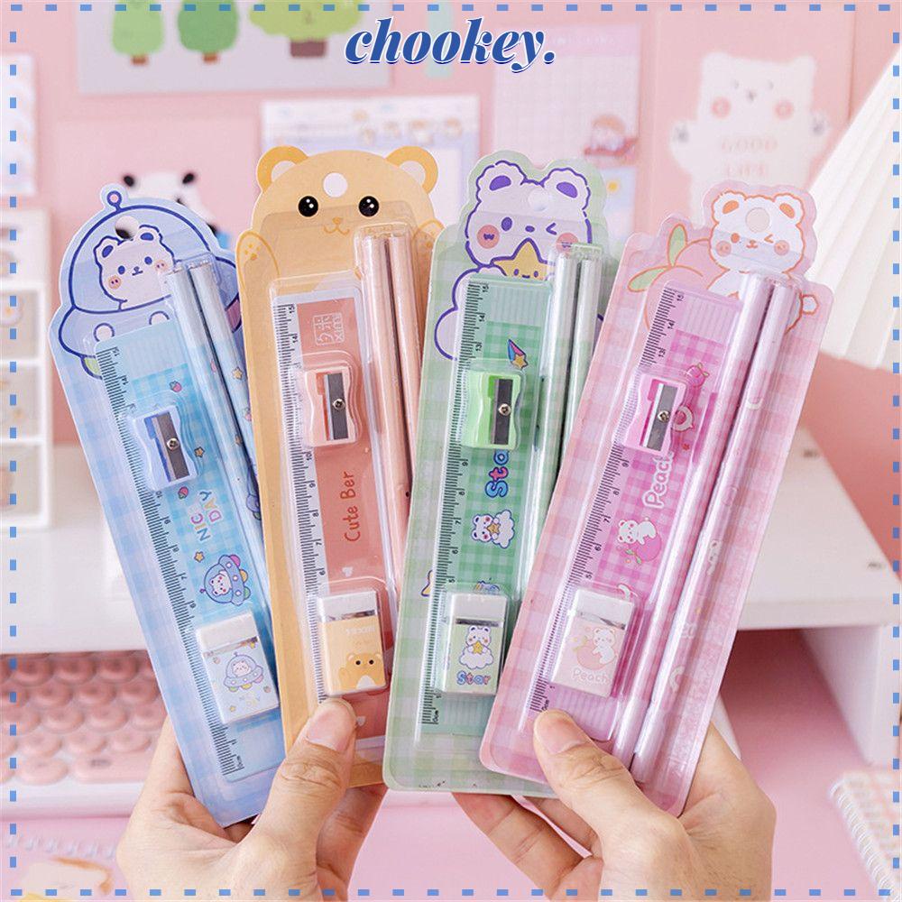 Set 5 Gôm Tẩy Hình Chuột Mickey Dễ Thương Cho Bé