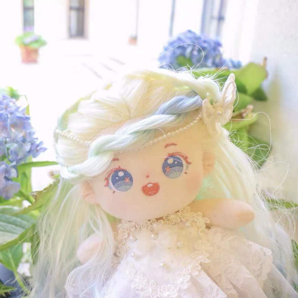 Bộ Sưu Tập Búp Bê Em Bé Bằng Vải Cotton 20cm Đính Kim Cương Thủ Công Không Có Búp Bê