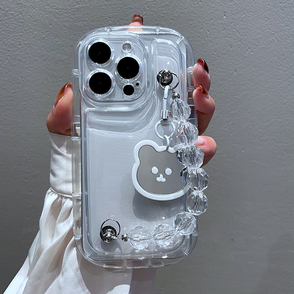 Ốp Điện Thoại Silicon Hình Gấu 3D Cho iPhone 6 S 7 8 + 11 12 13 14 Pro MAX + Mini X XR XS MAX SE 2020 11Pro 12pro 13Pro