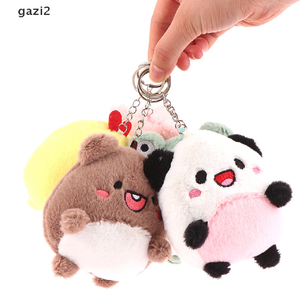 10cm Đồ chơi nhồi bông Hình Động Vật Hoạt Hình Dễ Thương Trang Trí Ba Lô / Móc Khóa / Túi Xách / Quà Tặng Trẻ Em [Mới]
