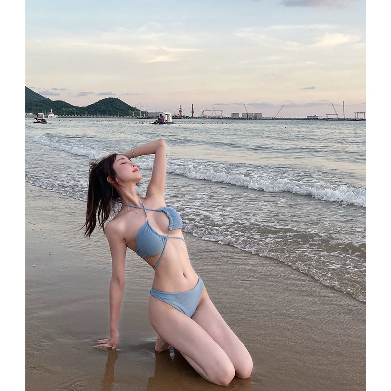 Bộ Đồ Bơi Bikini Ba Mảnh Thời Trang Mùa Xuân Quyến Rũ Cho Nữ XLYZB014