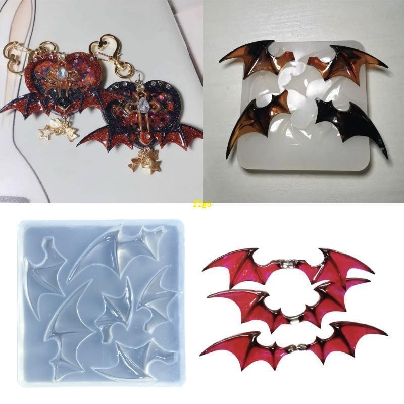 Khuôn Làm Trang Sức Bằng Silicone Hình Bình Lắc DIY