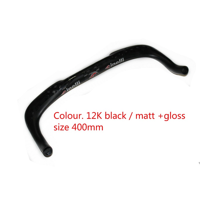 Tay Lái Thẳng Bằng Sợi carbon Chuyên Dụng Cho Xe Đạp